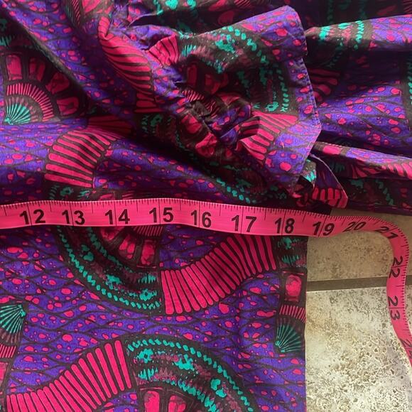 Ulla Johnson Tulia Printed Cotton Top In Purple - Picture 13 of 16